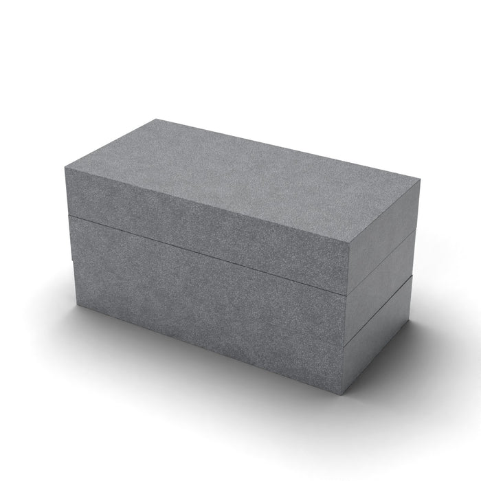 EPS Dämmplatte WLG 031 grau (Graphit), 170 mm stark, 1000 x 500 mm – Paket mit 3 Platten (1,5 m²)