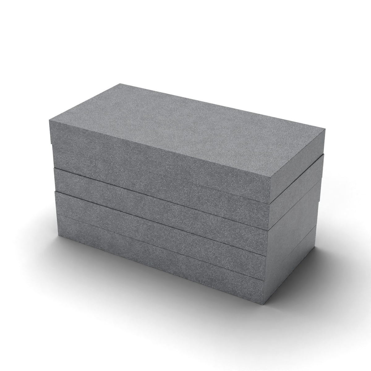 EPS Dämmplatte WLG 032 grau (Graphit), 110 mm stark, 1000 x 500 mm – Paket mit 5 Platten (2,5 m²)