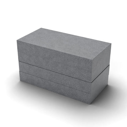 EPS Dämmplatte WLG 032 grau (Graphit), 140 mm stark, 1000 x 500 mm – Paket mit 4 Platten (2,0 m²)