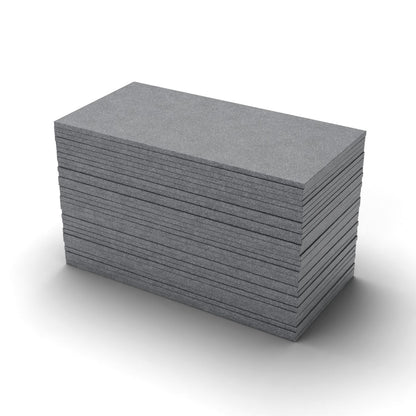 EPS Dämmplatte WLG 033 grau (Graphit), 20 mm stark, 1000 x 500 mm – Paket mit 30 Platten (15,0 m²)