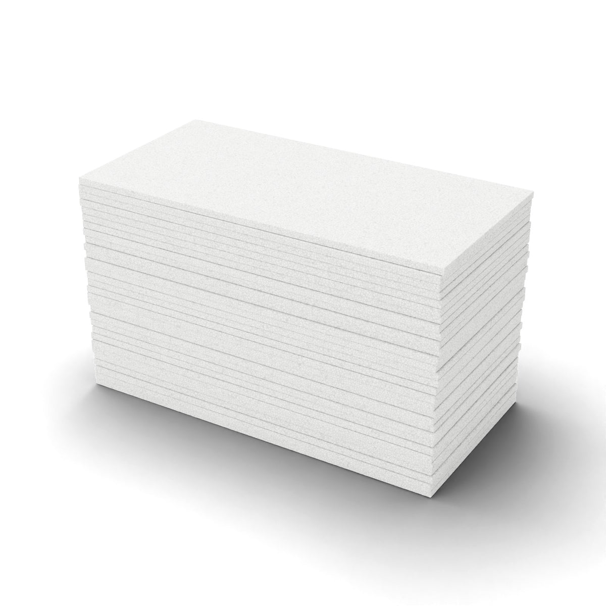 EPS Dämmplatte WLG 042 weiß, 20 mm stark, 1000 x 500 mm – Paket mit 30 Platten (15,0 m²)